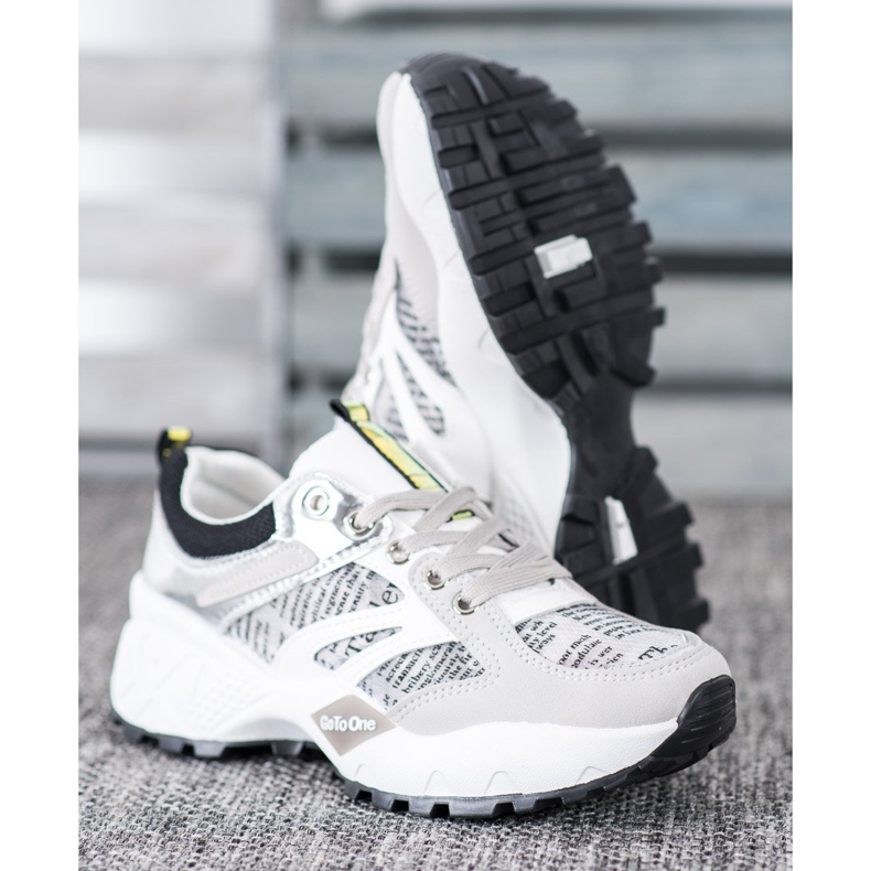 Scarpe sportive MCKEYLOR bianca grigio 1
