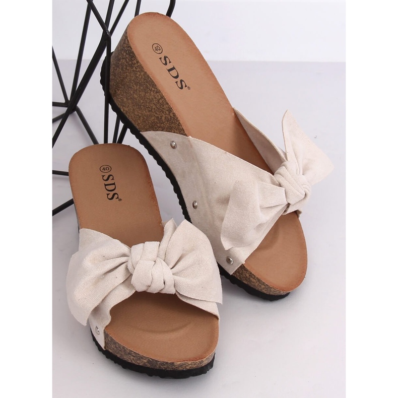 Pantofole beige 7862-KL Beige 2