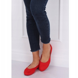 Morbide ballerine da donna rosse NK17P Red rosso 2