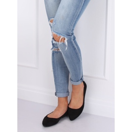 Ballerine con punta a mandorla nere CD52P Black nero 2