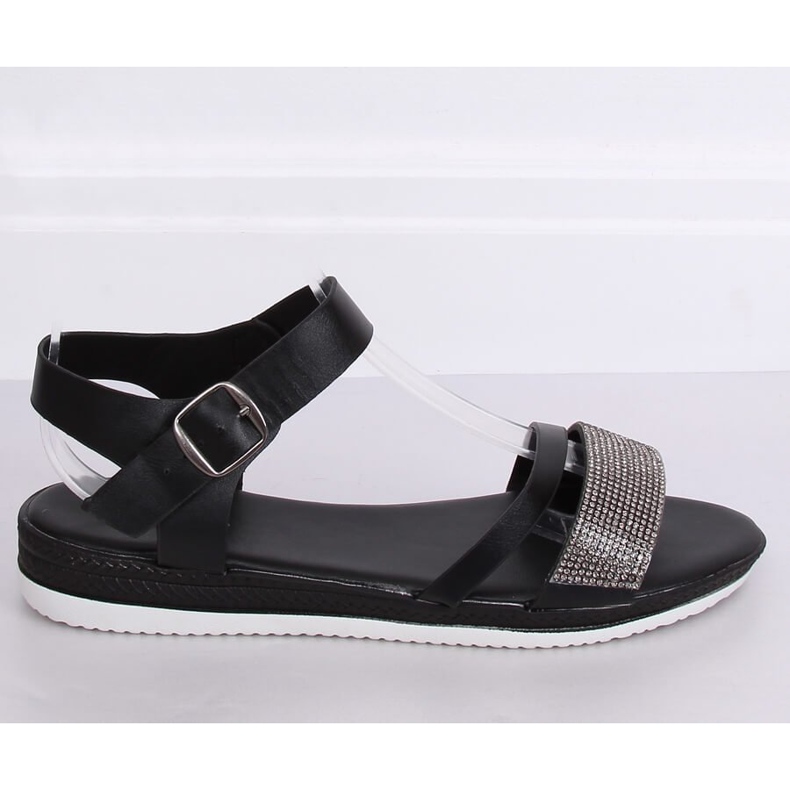 Sandali neri da donna D-118 Black nero 2