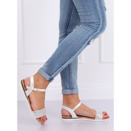 Sandali da donna argento HT-69 Argento grigio 2