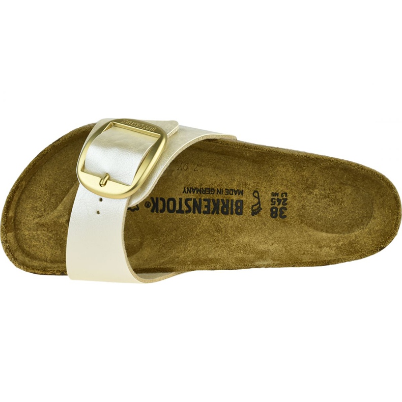 Birkenstock Madrid Fibbia Grande Bf W 1015278 bianca 2