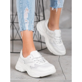 Filippo Scarpe da ginnastica bianche in pelle bianco 1
