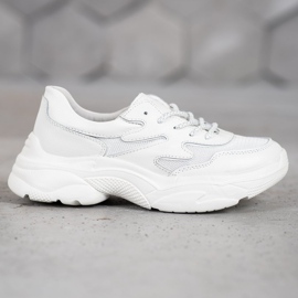 Filippo Scarpe da ginnastica bianche in pelle bianco 2