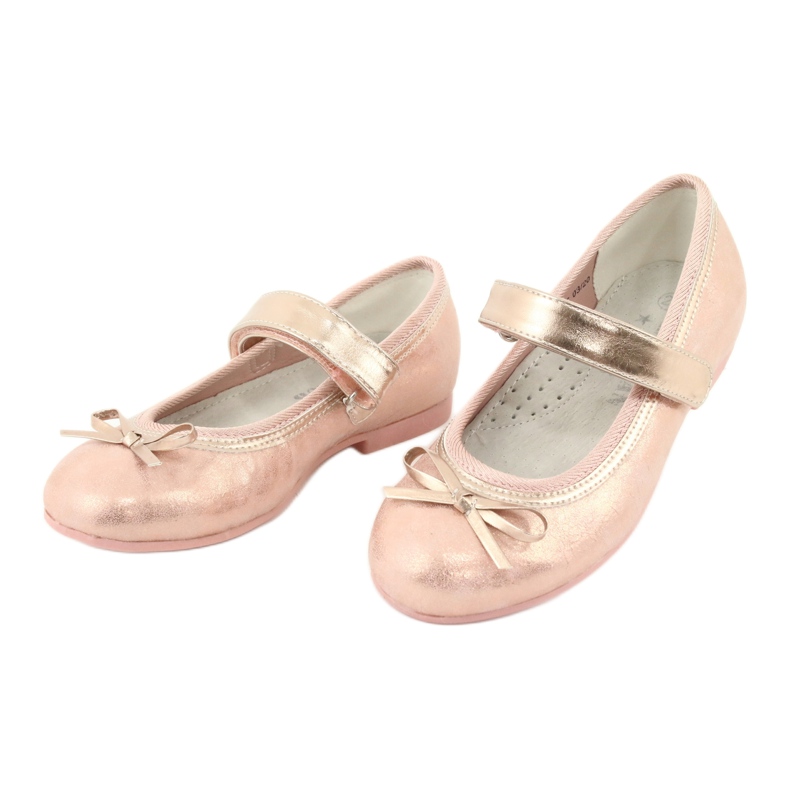 Golden Rose Ballerine con fiocco American Club GC03 / 20 rosa giallo 3