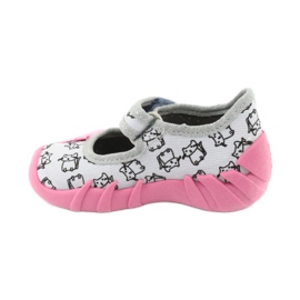 Scarpe per bambini Befado 109P198 nero rosa grigio 2