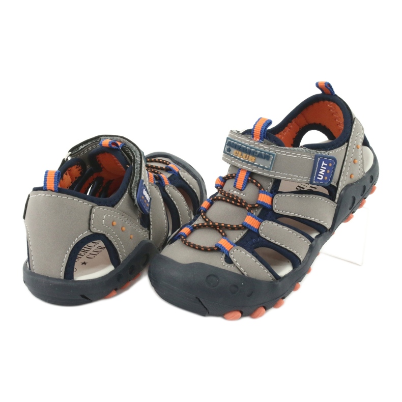 American Club DR04 / 20 sandali bambino arancia 3