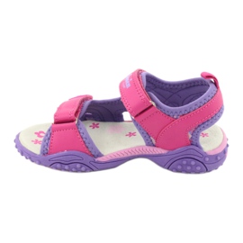 Sandali da bambina American Club HL17 / 19 viola 1