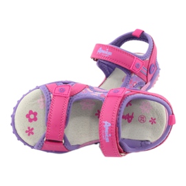 Sandali da bambina American Club HL17 / 19 viola 4