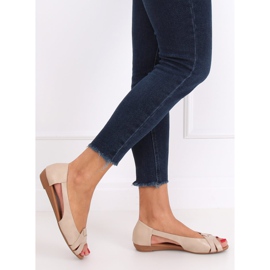 Ballerine taglio beige CC221P Beige 1