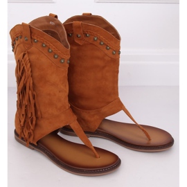 Infradito cammello NS131P Camel marrone 2