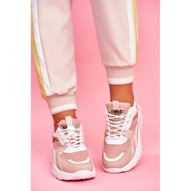 SEA Scarpe sportive da donna Sneakers Bianco e Rosa Martina 2