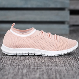 Bella Paris Scarpe sportive slip-on rosa 1