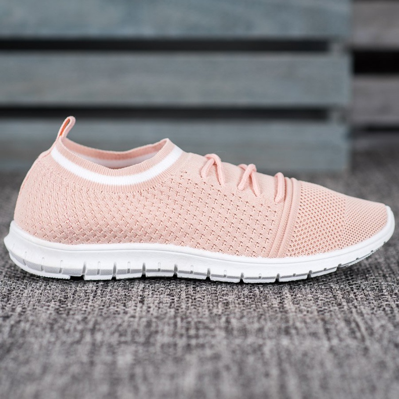 Bella Paris Scarpe sportive slip-on rosa 1