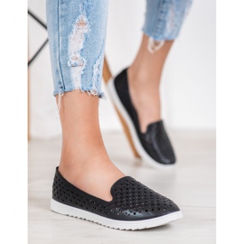 Renda Signori alla moda con i cristalli nero 2