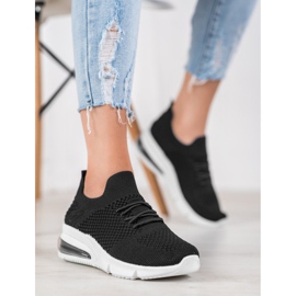 Sweet Shoes Scarpe sportive in tessuto nero 2