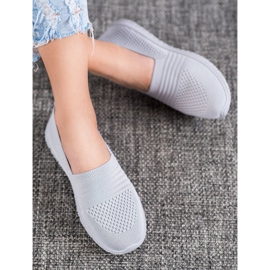 SHELOVET Comodi slip traforati grigio 1