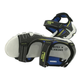 American Club Sandali sportivi per ragazzi Inserisci RL30/20 Nero 4