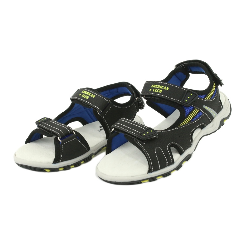 American Club Sandali sportivi per ragazzi Inserisci RL30/20 Nero 2