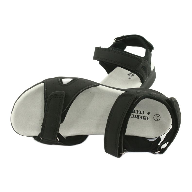 American Club HL15/20 sandali sportivi neri nero 4