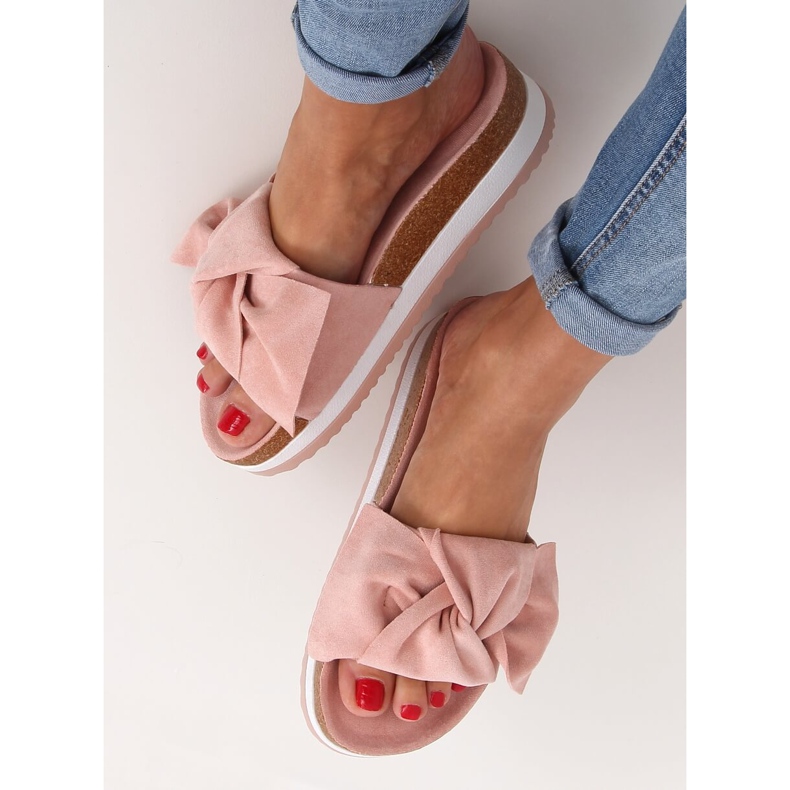 Pantofole rosa da donna SS116P Pink 2