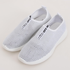 Bianco NB262P-2 Scarpe sportive bianche bianca 1