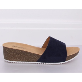 Pantofole blu navy G186P Navy 1