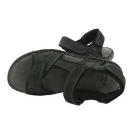 Sandali da uomo velcro American Club CY15/20 Dk.Navy blu navy 5