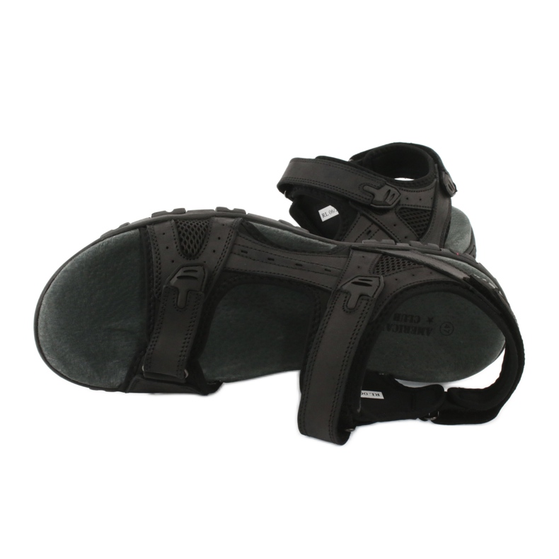 American Club Sandali sportivi neri RL06/20 americani nero 4