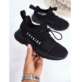 Scarpe Sportive Bambino Nere Youth ABCKIDS B012310074 nero 2