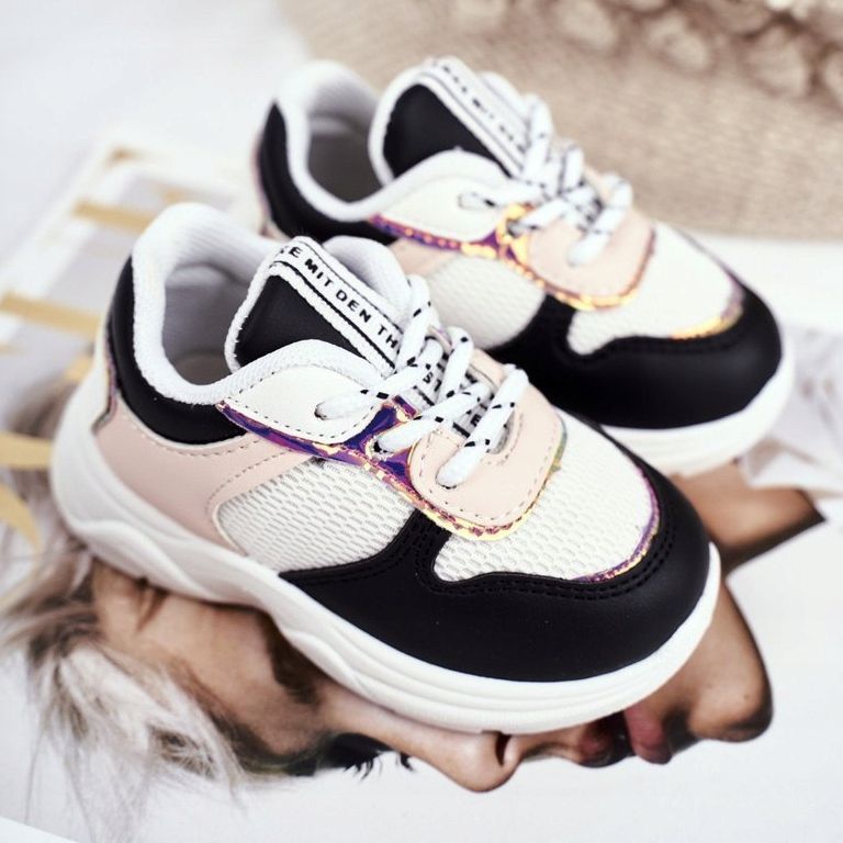 FRROCK Scarpe sportive per bambini Matylda nere nero multicolore 1