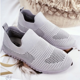 EVE Scarpe sportive per bambini Bobi grigie grigio 1