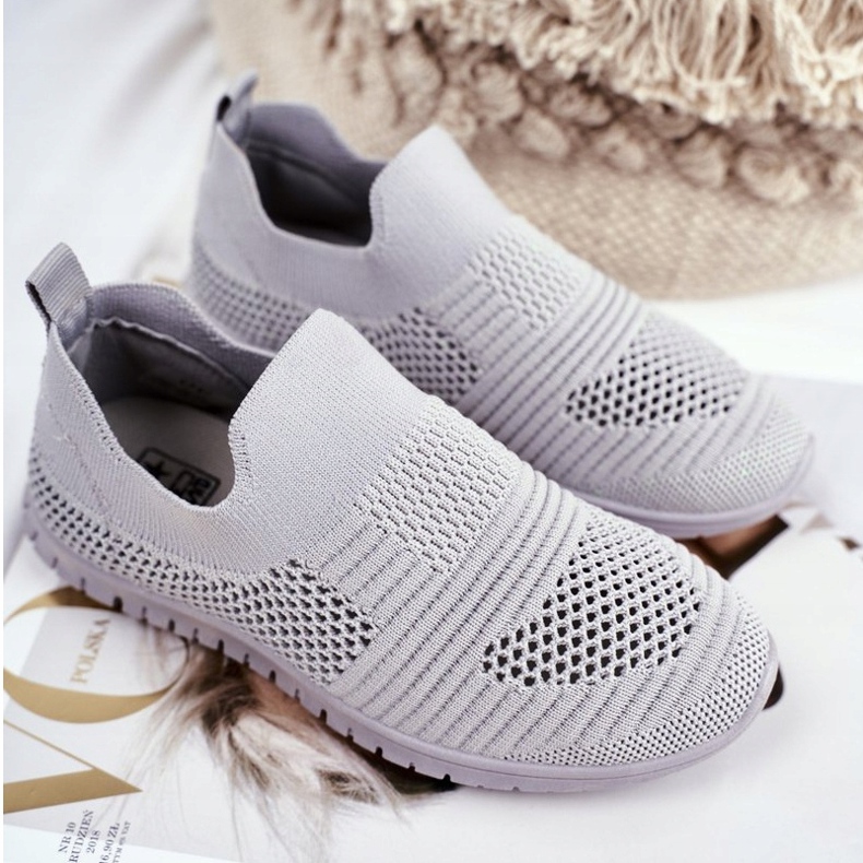 EVE Scarpe sportive per bambini Bobi grigie grigio 1