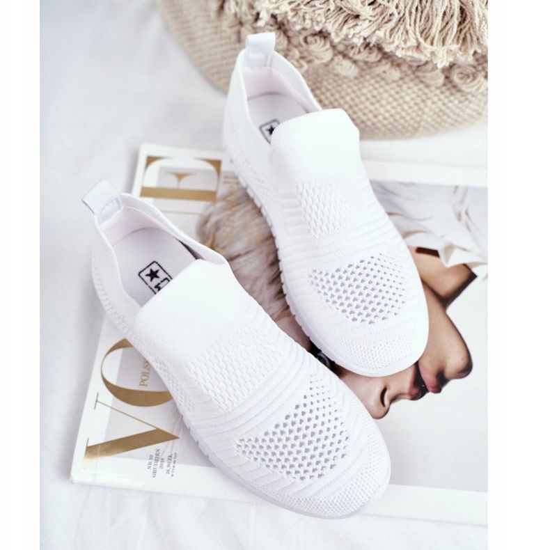 EVE Scarpe sportive per bambini Bobi bianche bianco 2