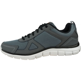 Skechers Track-Scloric M 52631-CCBK grigio 1