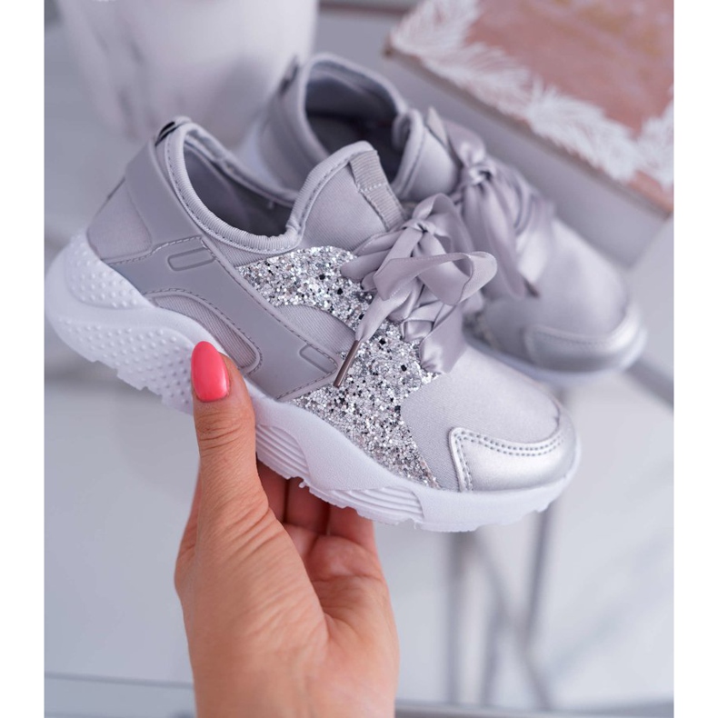 FRROCK Scarpe Sportive Bambino Grigie Fiaba grigio 1