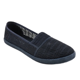 CB1711-47 sneakers slip-on blu navy 1