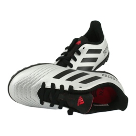 Scarpe da calcio Adidas Predator 19.4 Tf Jr G25825 d'argento 5