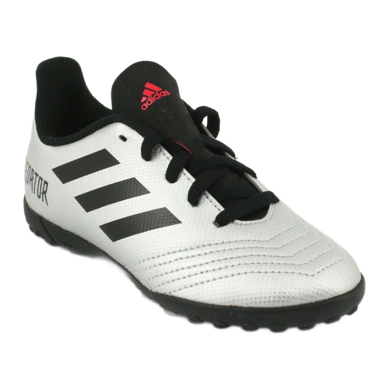 Scarpe da calcio Adidas Predator 19.4 Tf Jr G25825 d'argento 1