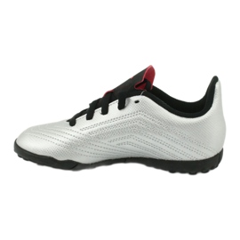 Scarpe da calcio Adidas Predator 19.4 Tf Jr G25825 argento 2