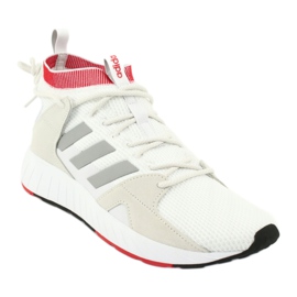 Scarpe Adidas Questarstrike Mid M G25775 bianco rosso grigio 1