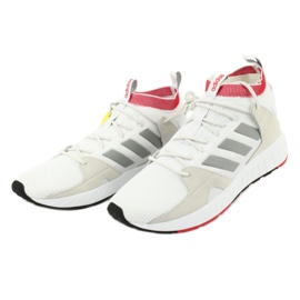 Scarpe Adidas Questarstrike Mid M G25775 bianco rosso grigio 2