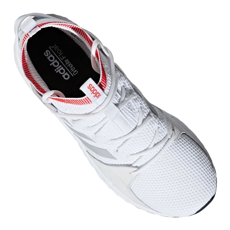 Scarpe Adidas Questarstrike Mid M G25775 bianco rosso grigio 4