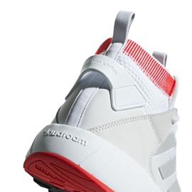Scarpe Adidas Questarstrike Mid M G25775 bianco rosso grigio 5