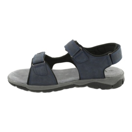 American Club XD03 / 20 sandali sportivi nero blu navy 2