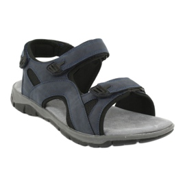 American Club XD03 / 20 sandali sportivi nero blu navy 1