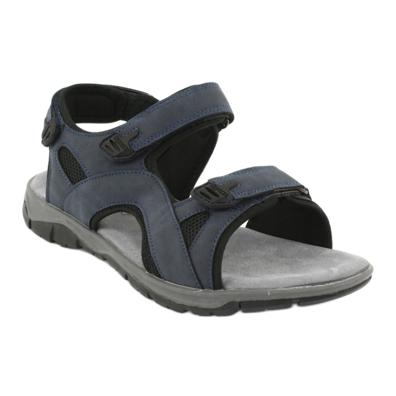 American Club XD03 / 20 sandali sportivi nero blu navy 1