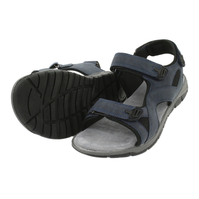 American Club XD03 / 20 sandali sportivi nero blu navy 4