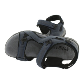American Club XD03 / 20 sandali sportivi nero blu navy 5